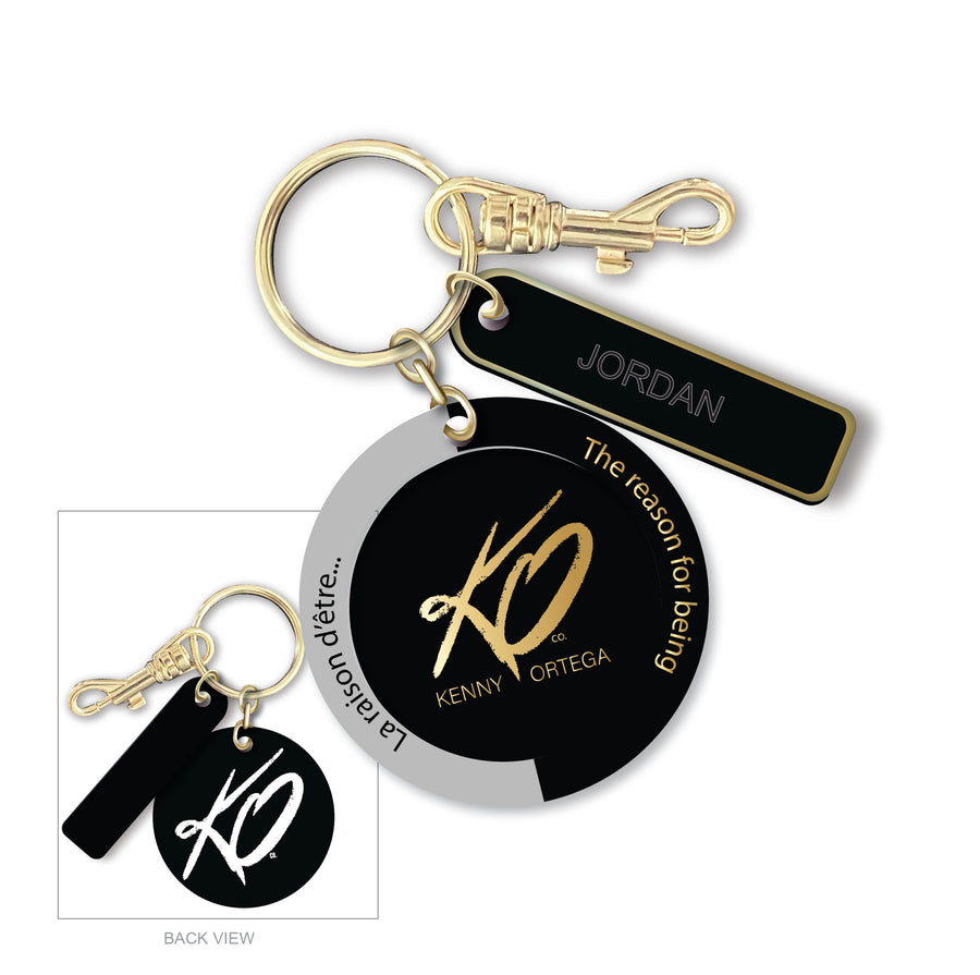 KO Keychain - The Reason For Being Signature