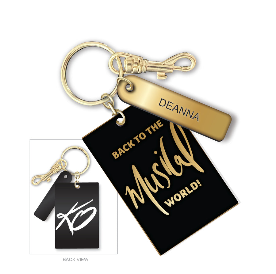 KO Keychain - Back To The Musical World